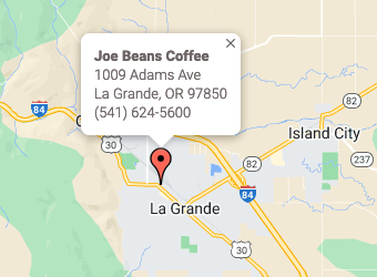 Map of Joe Beans location